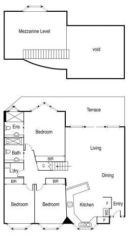 Penthouse apartment